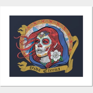 Red Catrina Posters and Art